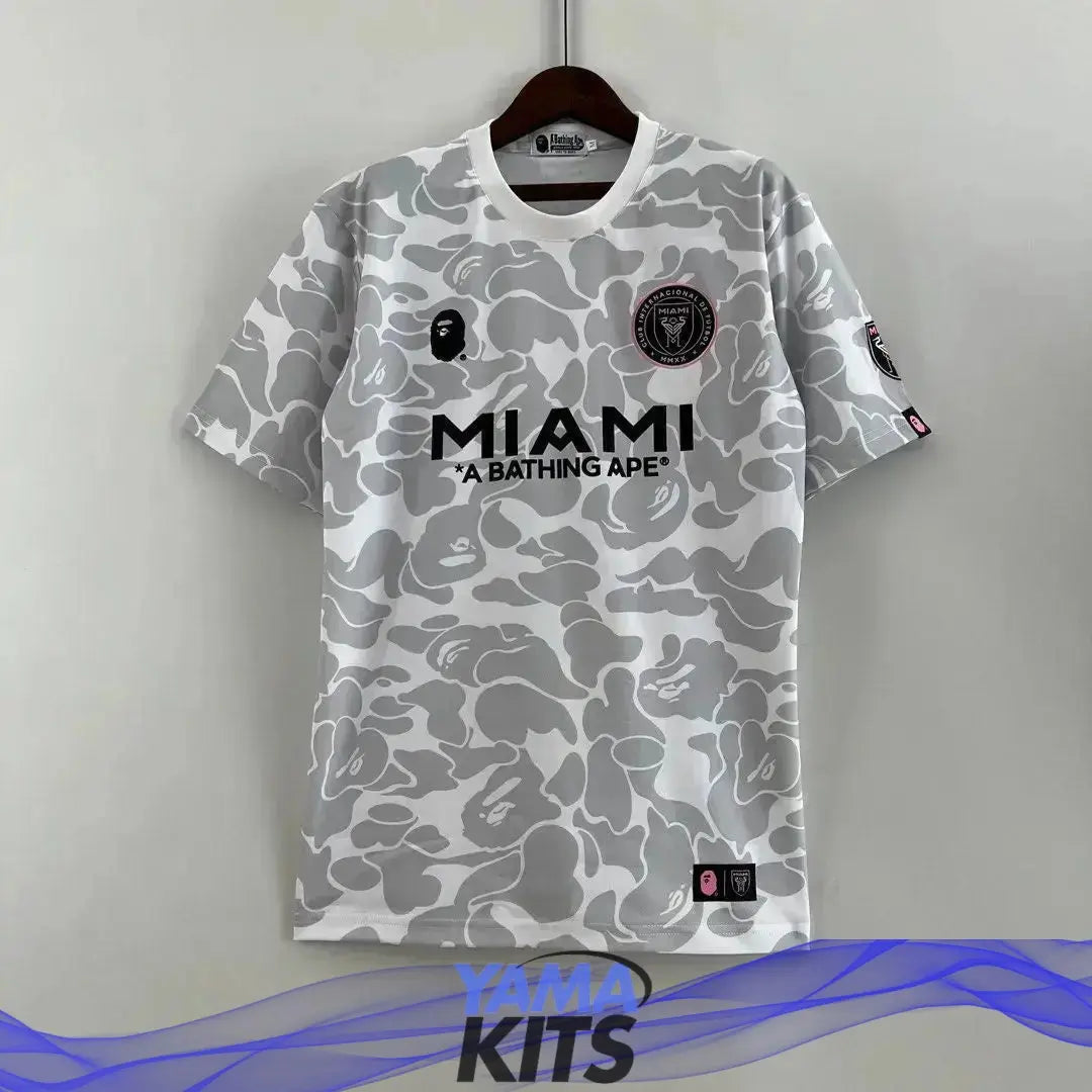 Maillot Inter Miami x Bape Concept "gris" 2023/2024 - YamaKits