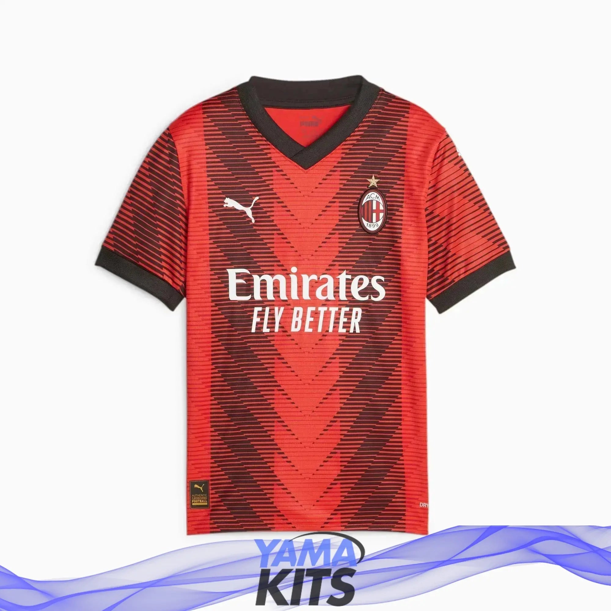 Maillot de l’AC Milan extérieur « rouge » 2023/2024 - YamaKits