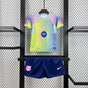 Maillot Barcelone enfant concept "jaune,rose" 2025/2026