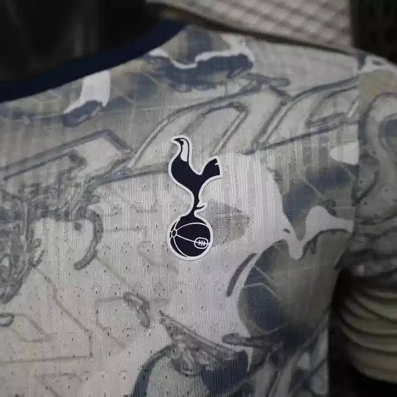 Maillot Tottenham concept "gris" 2025/2026 Version Player YamaKits Foot