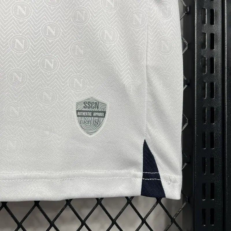 Maillot Napoli extérieur "Blanc" 2024/2025 YamaKits Foot