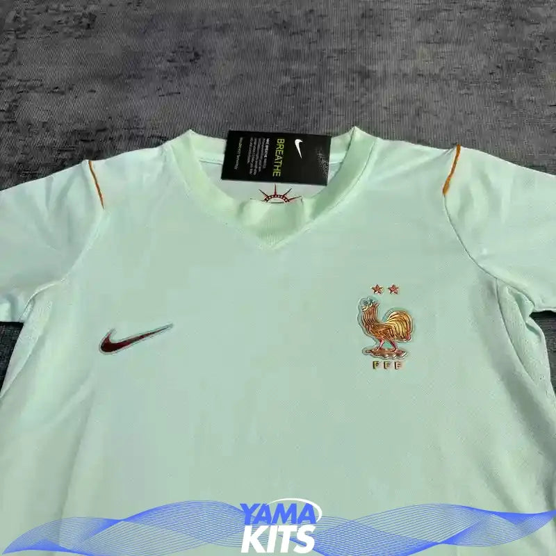 Maillot France enfant extérieur Vert CDM 2026