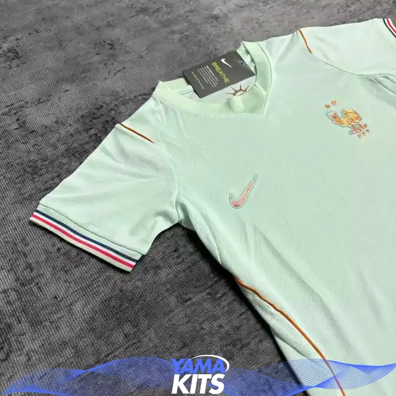Maillot France enfant extérieur Vert CDM 2026