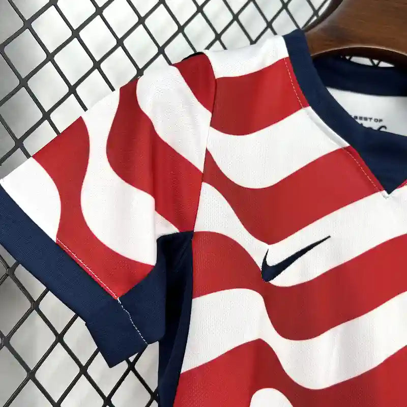 Maillot États-Unis enfant domicile CDM 2026