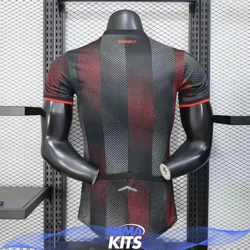 MAILLOT BAYERN LUVERKUSEN DOMICILE 2025/2026 Version Player YamaKits Foot