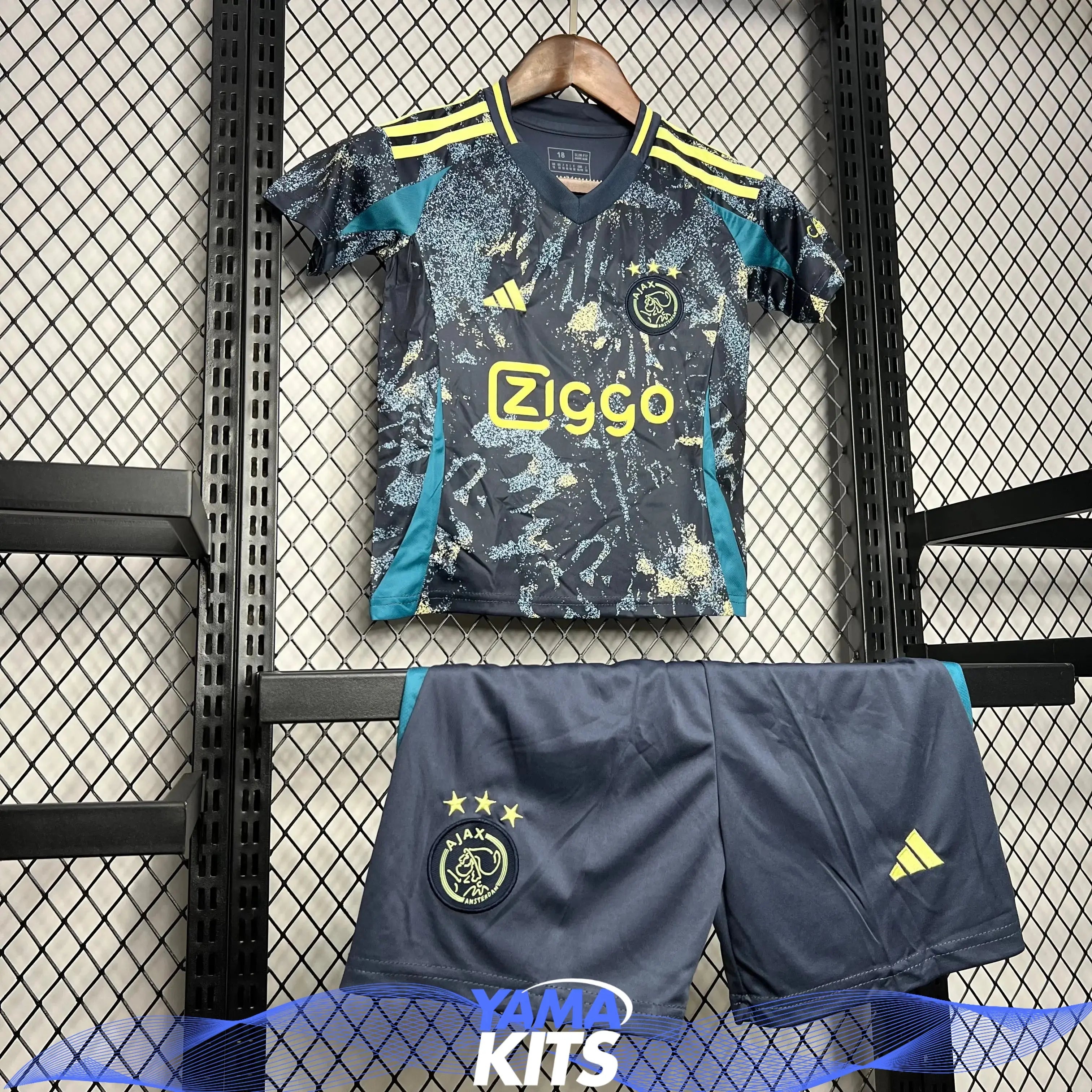 MAILLOT ENFANT AJAX EXTERIEUR 2024/2025 YamaKits Foot