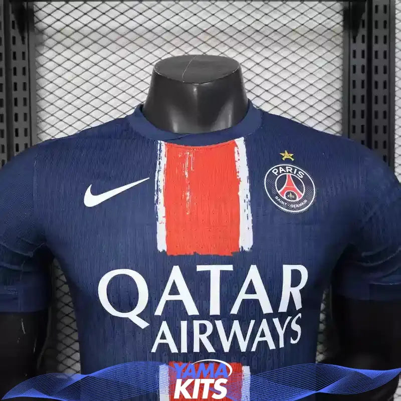 MAILLOT PARIS SG DOMICILE "étoile" 2024/2025 Version Player YamaKits Foot