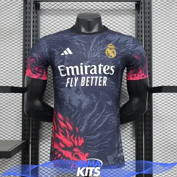 MAILLOT REAL MARDID CONCEPT "Dragon" 2024/2025 Version Player YamaKits Foot