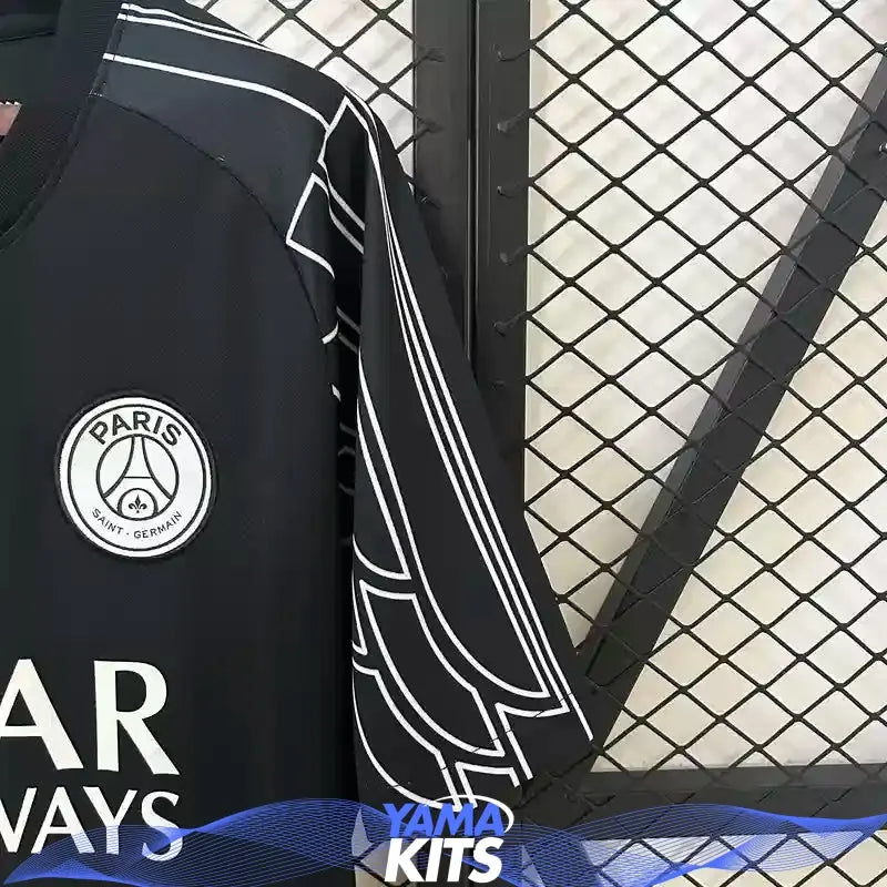 Maillot Paris SG concept « Jordan, noir » 2025/2026 YamaKits