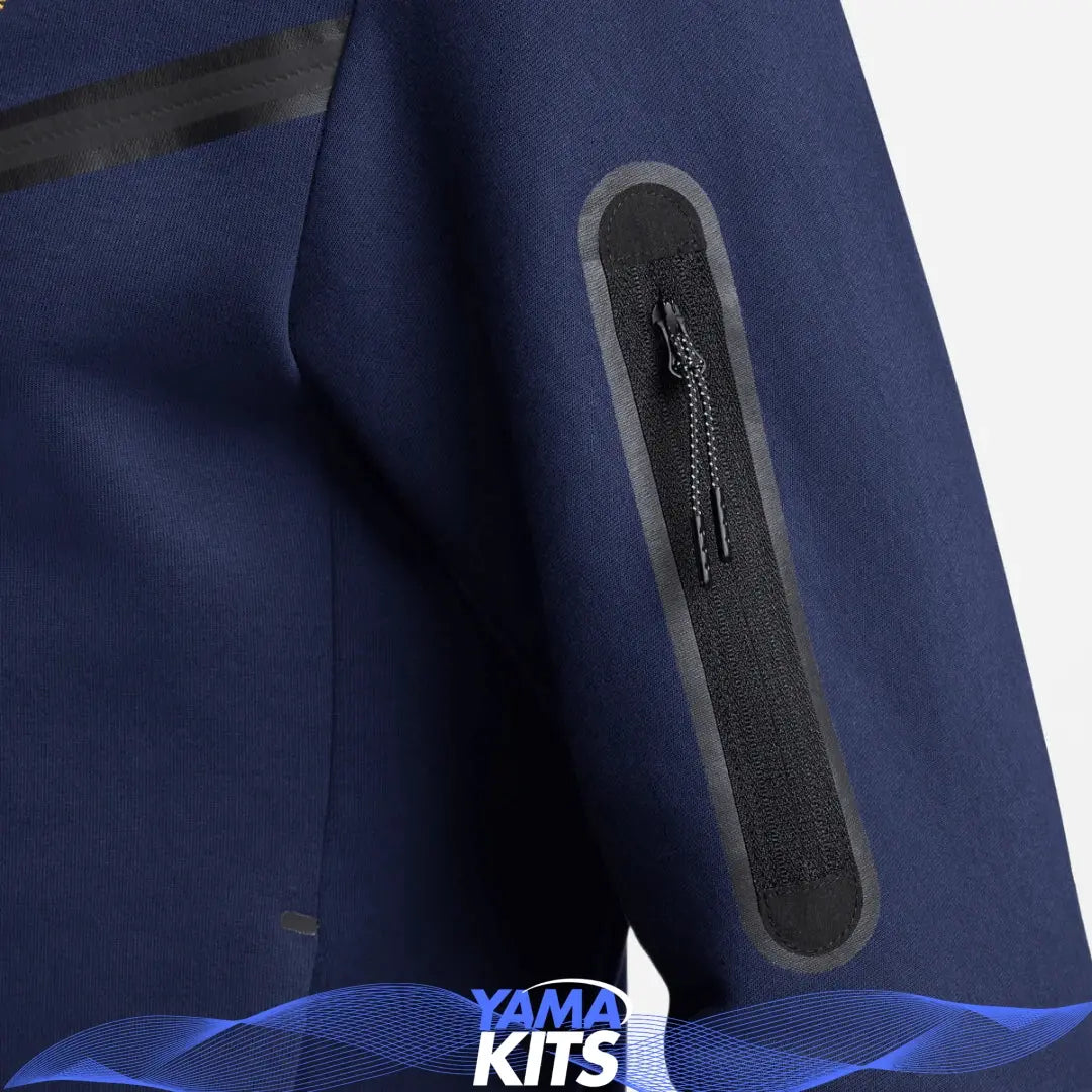 Veste France tech nike "Bleu" fleece 2024/2025 nike tech