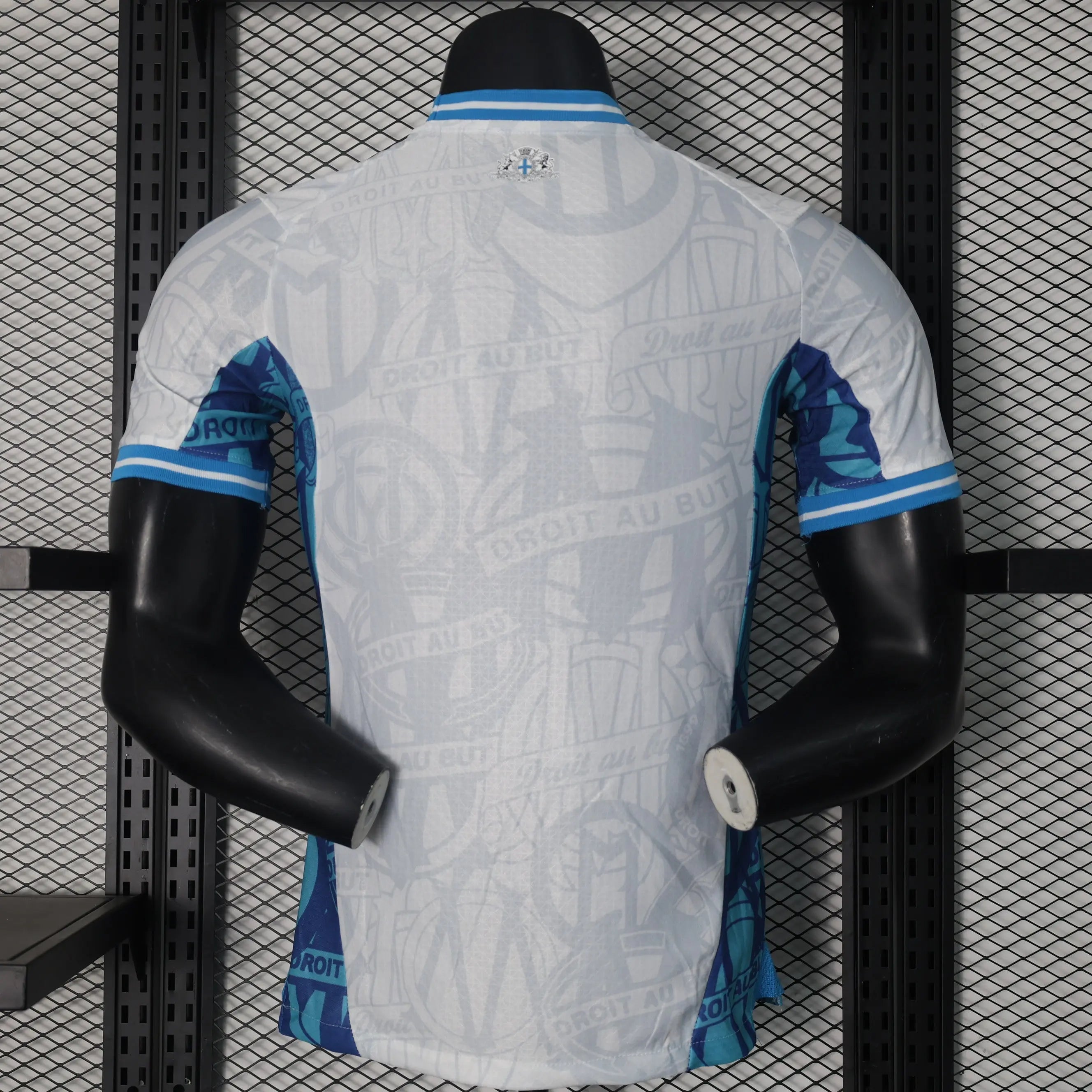 MAILLOT MARSEILLE CONCEPT "Blanc" 2024/2025 Version Player YamaKits Foot