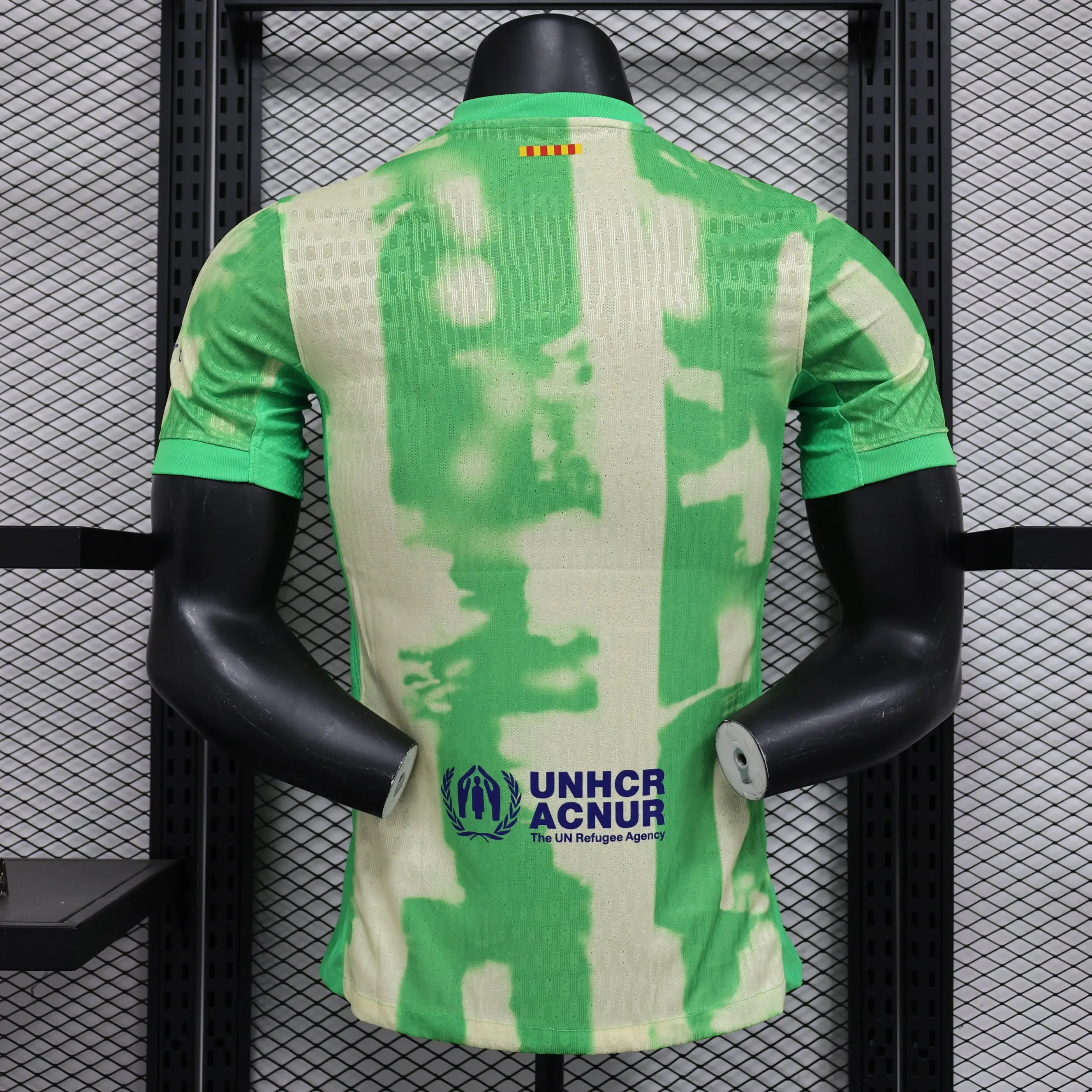 MAILLOT FC BARCELONE THIRD "Vert" 2024/2025 Version Player YamaKits Foot