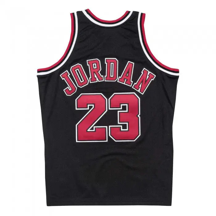 Maillot NBA Michael Jordan Chicago Bulls Noir '97 Mitchell & Ness - Édition Road - YamaKits
