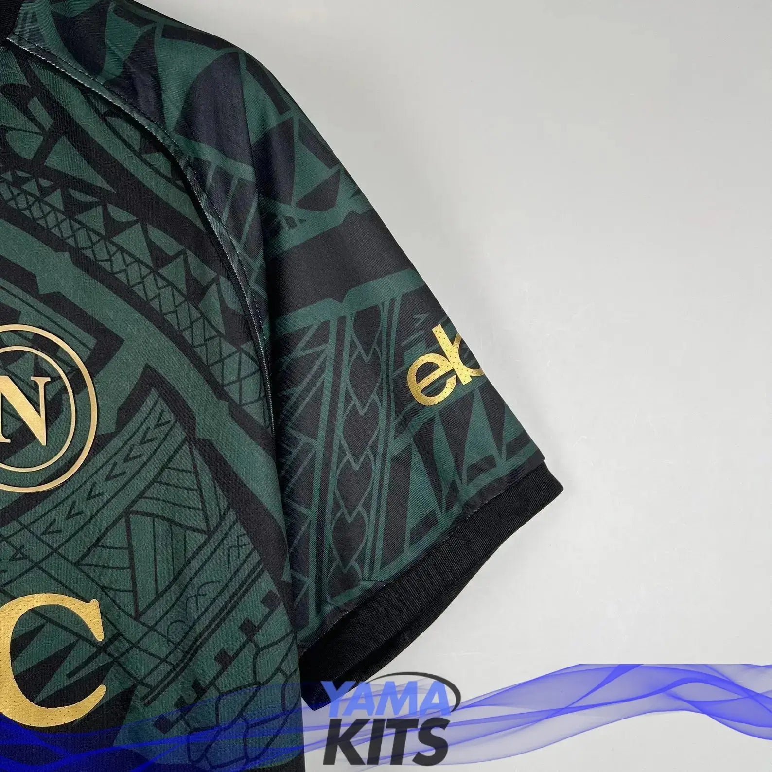Maillot Napoli Third « noir » 2024/2025 - YamaKits