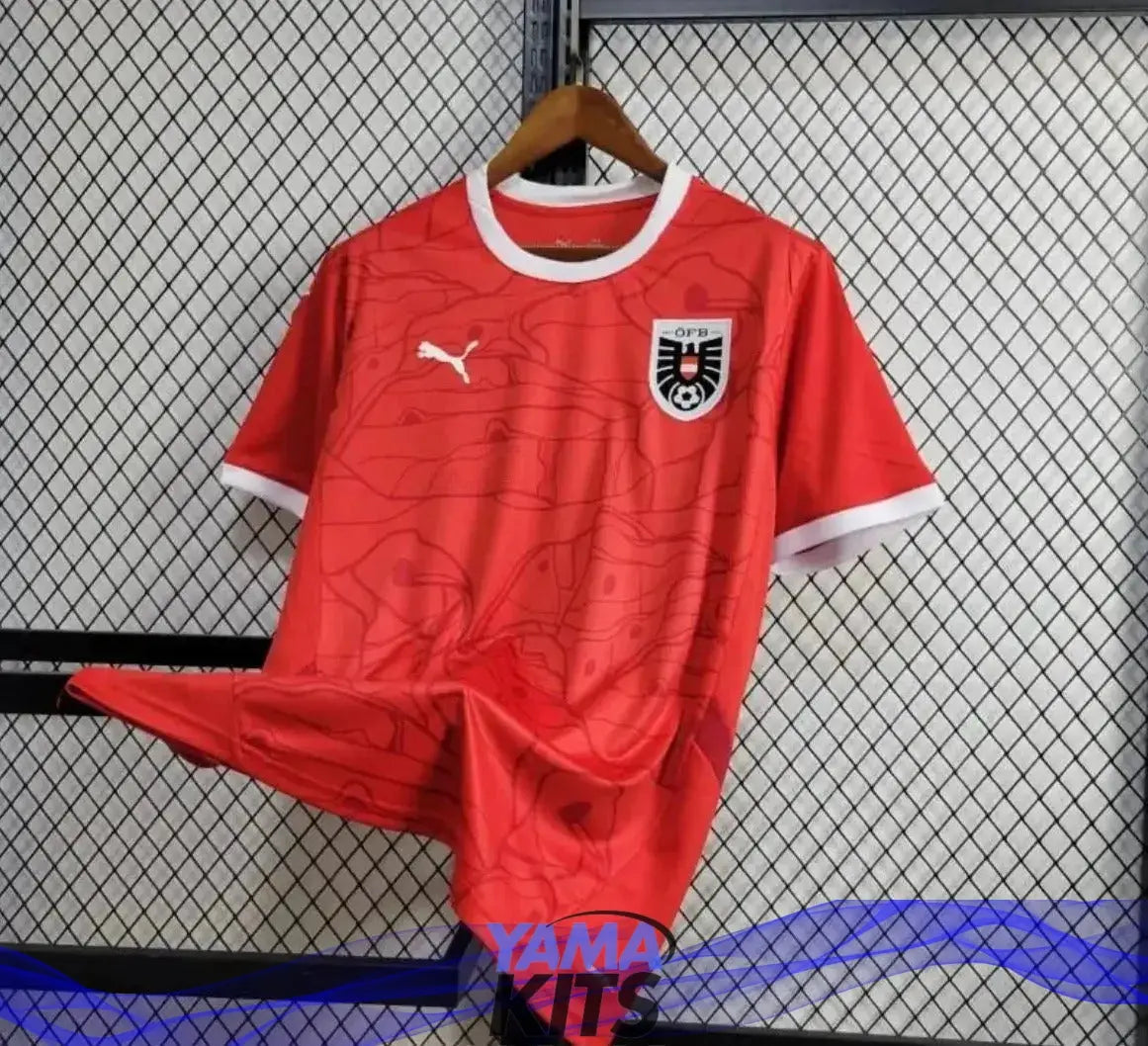 Maillot de l’Autriche Domicile « Rouge » Version Fan 2024/2025 - YamaKits