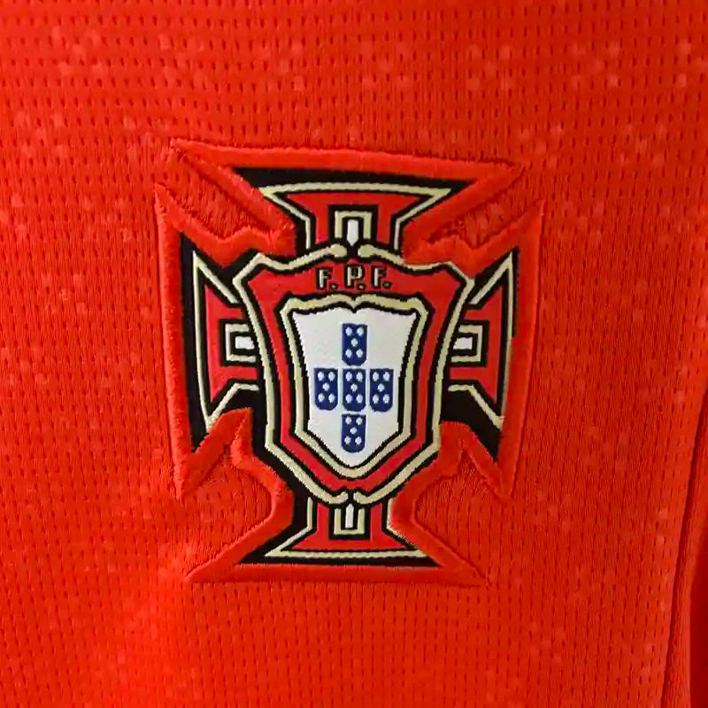Maillot Portugal ENFANT domicile "Rouge" 2025/2026 YamaKits Foot