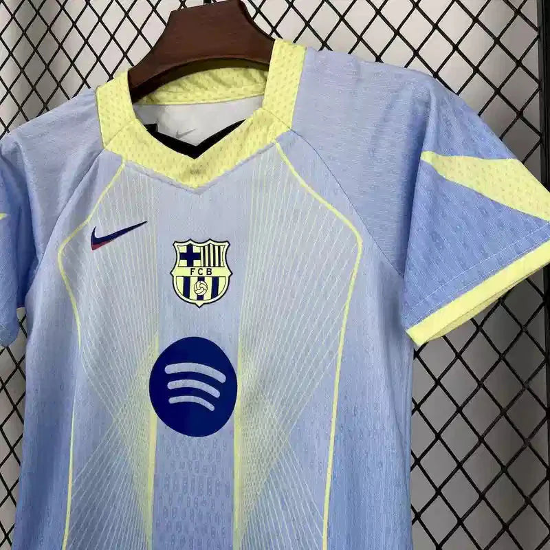 Maillot Barcelone enfant concept "bleu, jaune" 2025/2026 YamaKits Foot