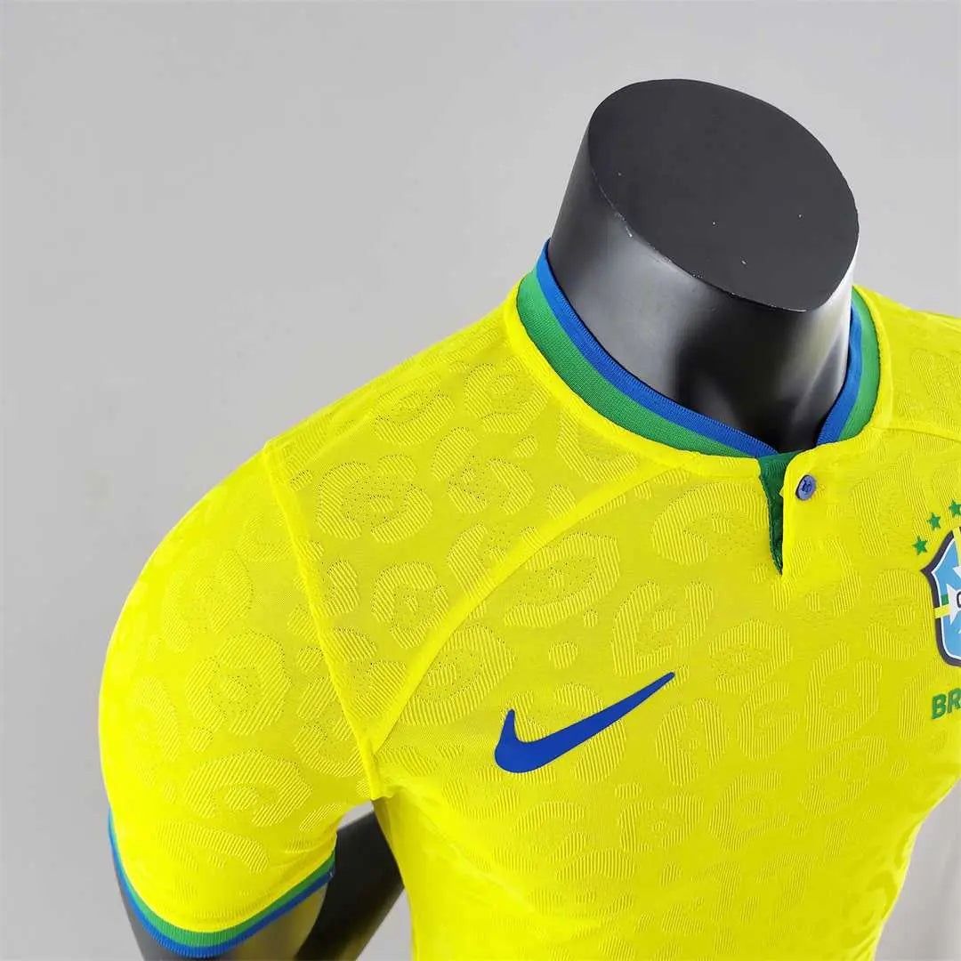 MAILLOT BRÉSIL DOMICILE CDM 2022/2023 YamaKits Foot