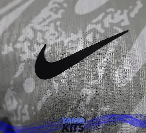 Maillot Brésil Gardien « Gris » 2024/2025 Version Player - YamaKits