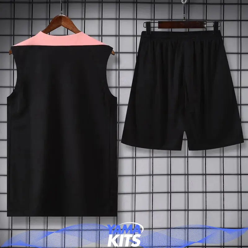 Ensemble débardeur Paris SG "noir rose" 2025/2026 YamaKits débardeur