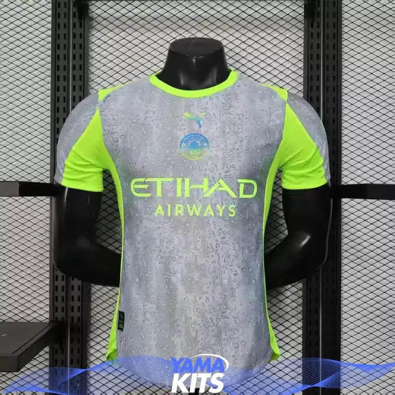 MAILLOT MANCHESTER CITY ÉXTERIEUR 2025/2026 Version Player YamaKits Foot