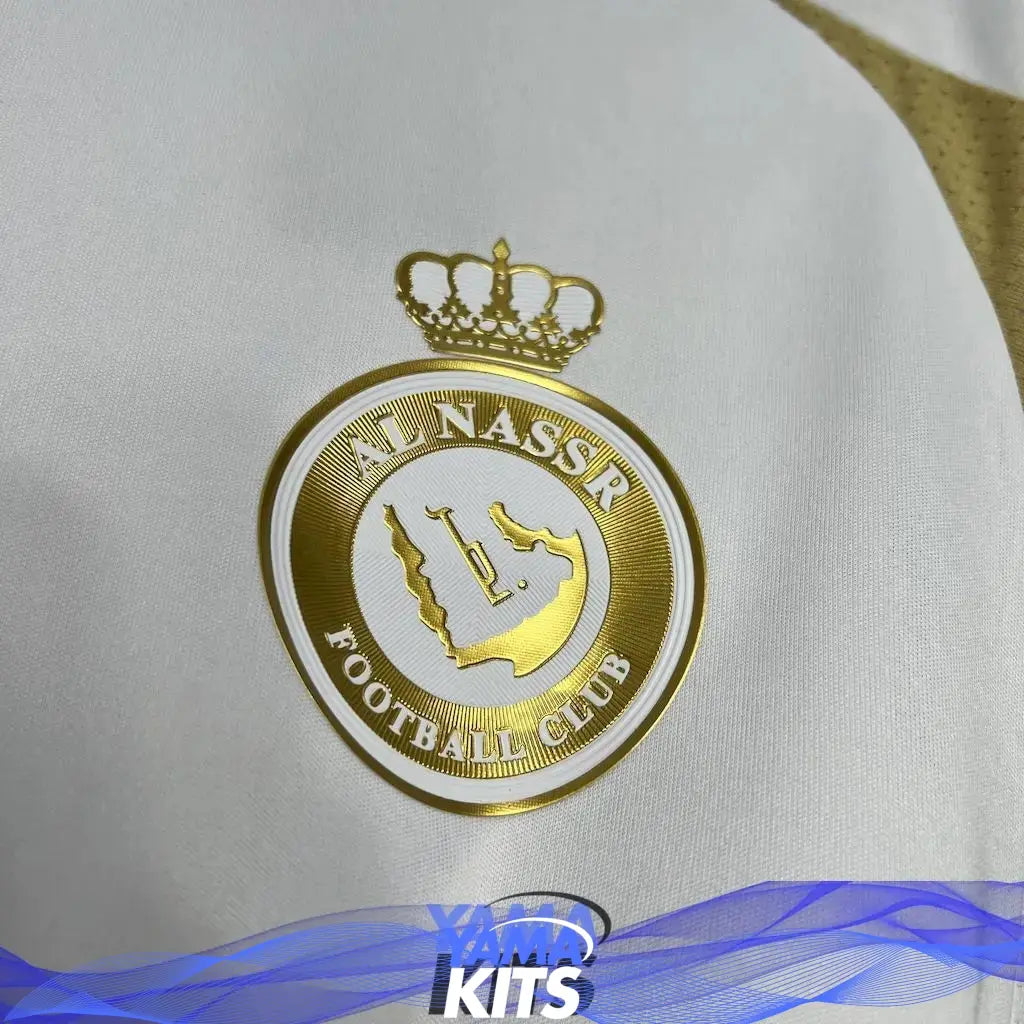Maillot Al Nassr Third "Or,Blanc" 2024/2025 YamaKits