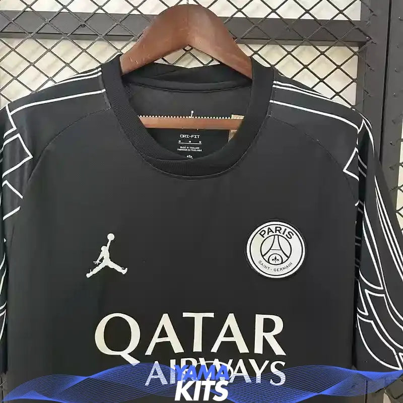 Maillot Paris SG concept « Jordan, noir » 2025/2026 YamaKits