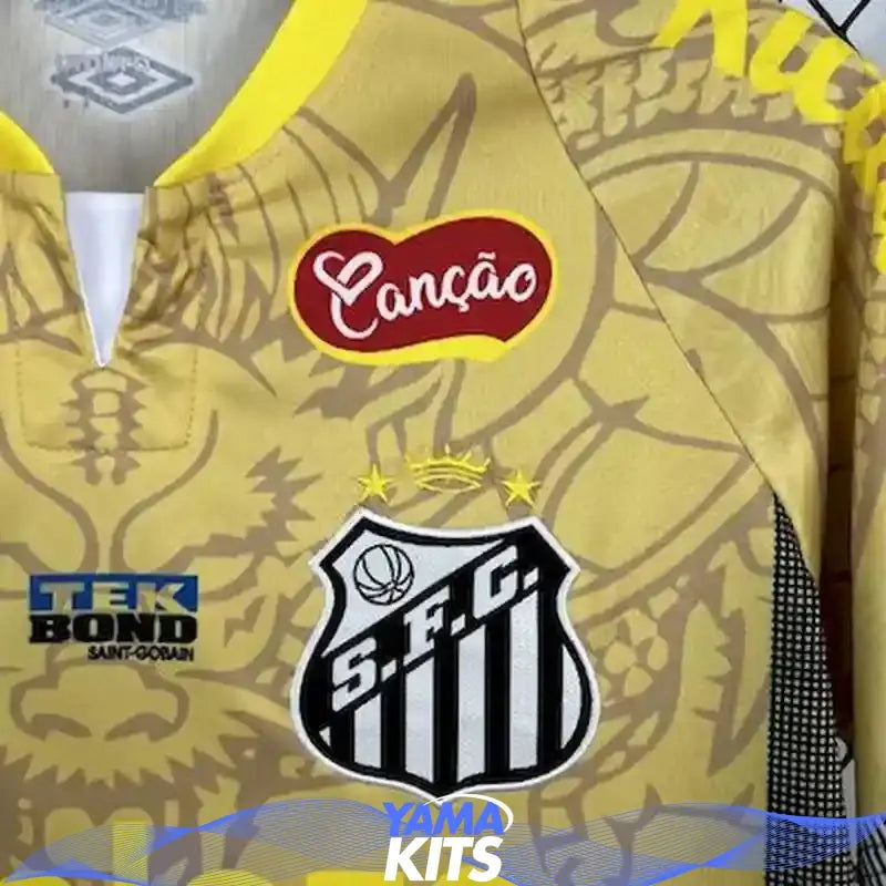 Maillot Santos FC Concept "Jaune" 2025/2026 YamaKits Foot