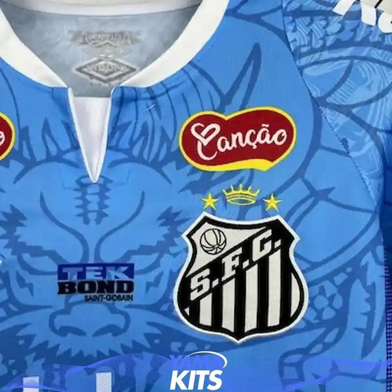 Maillot Santos FC concept "bleu" 2025/2026 YamaKits Foot