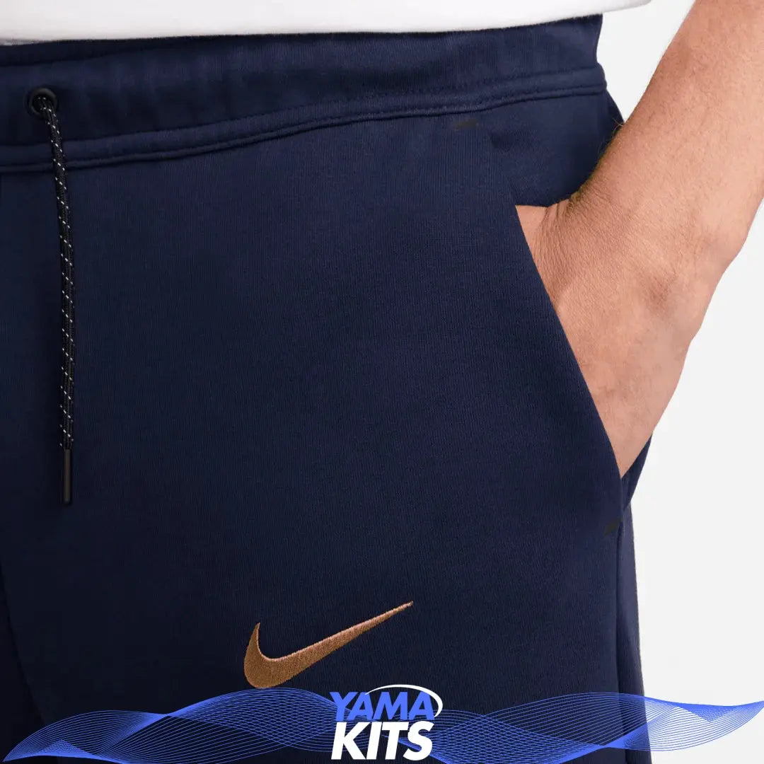 Pantalon France tech nike "Bleu" fleece 2024/2025 nike tech