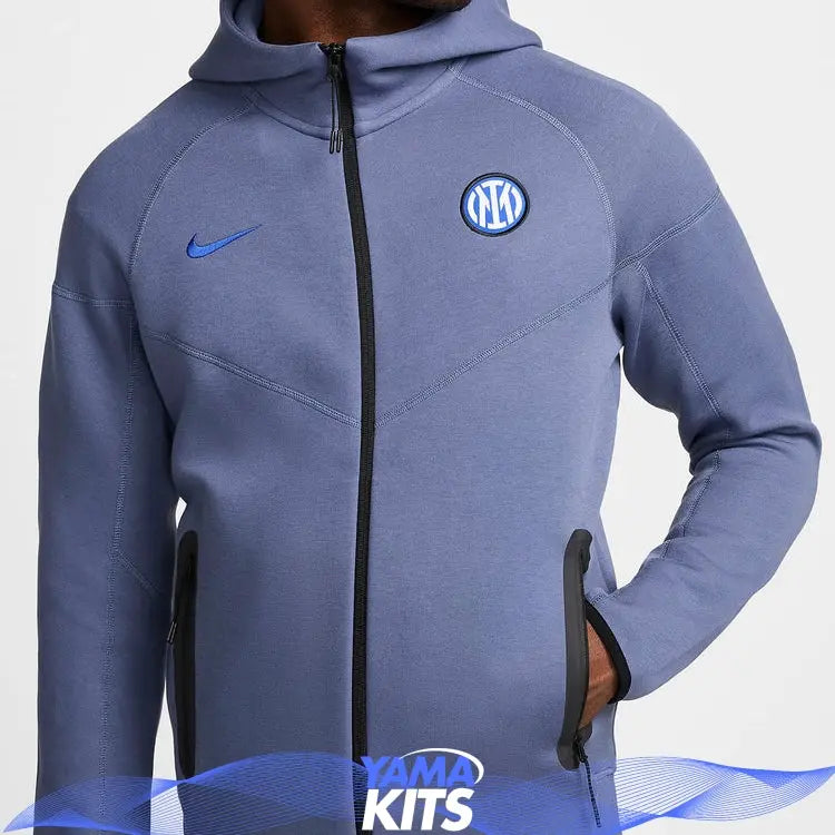 Veste Inter milan tech nike "Bleu" fleece 2024/2025 nike tech